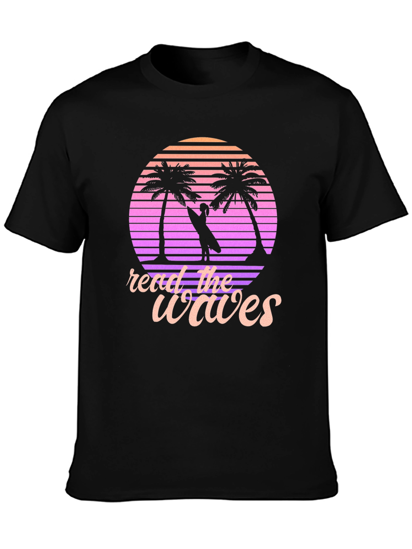Read the Waves Retro T-Shirt | Surfer Style