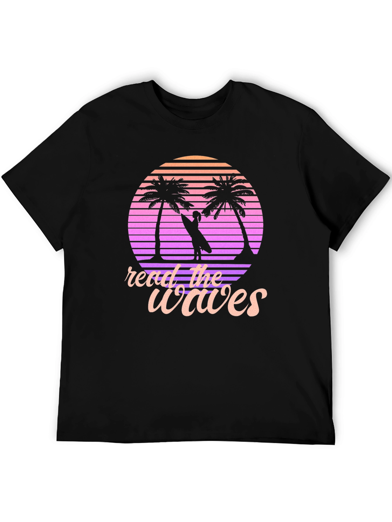 Read the Waves Retro T-Shirt | Surfer Style