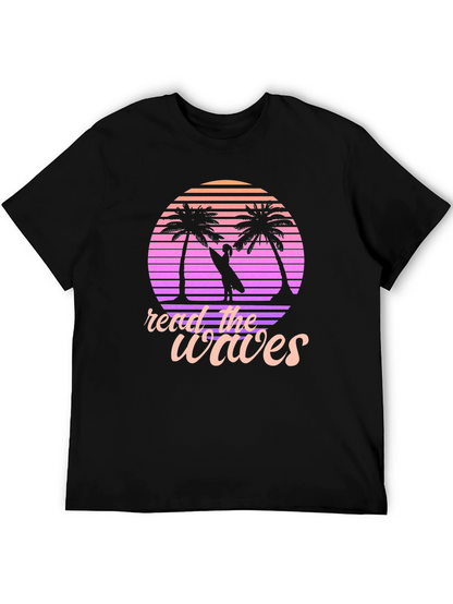 Read the Waves Retro T-Shirt | Surfer Style