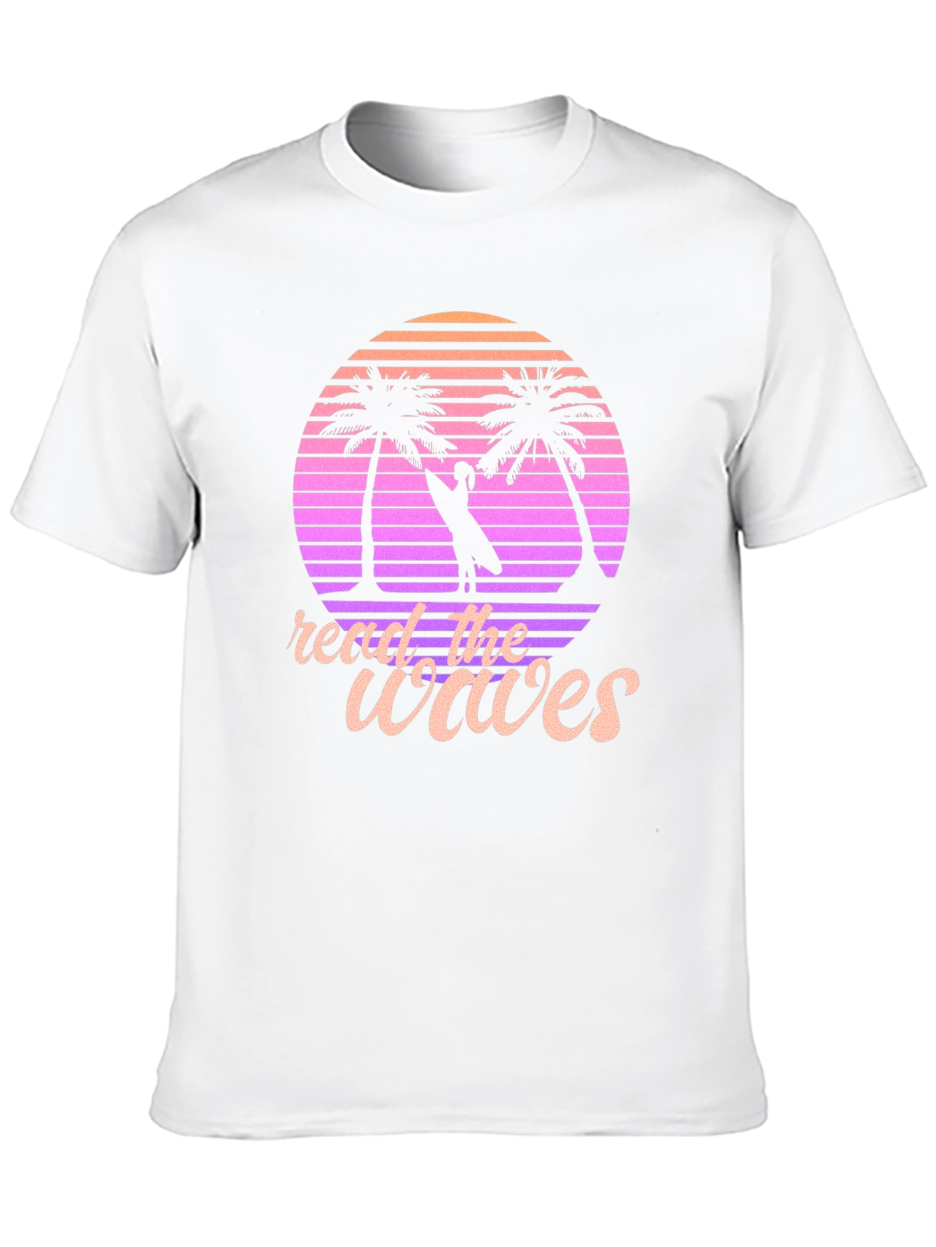 Read the Waves Retro T-Shirt | Surfer Style