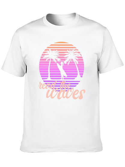 Read the Waves Retro T-Shirt | Surfer Style