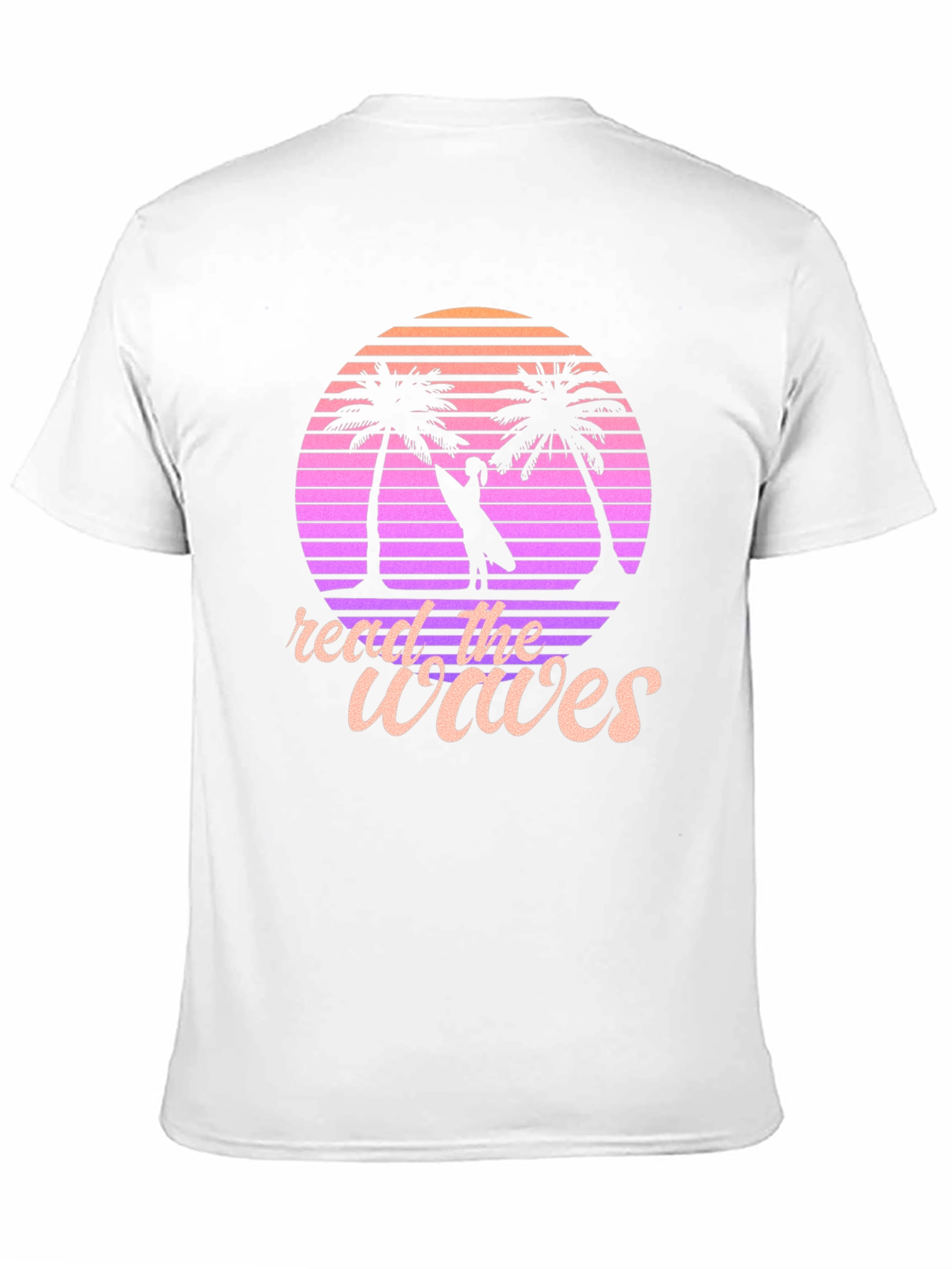 Read the Waves Retro T-Shirt | Surfer Style