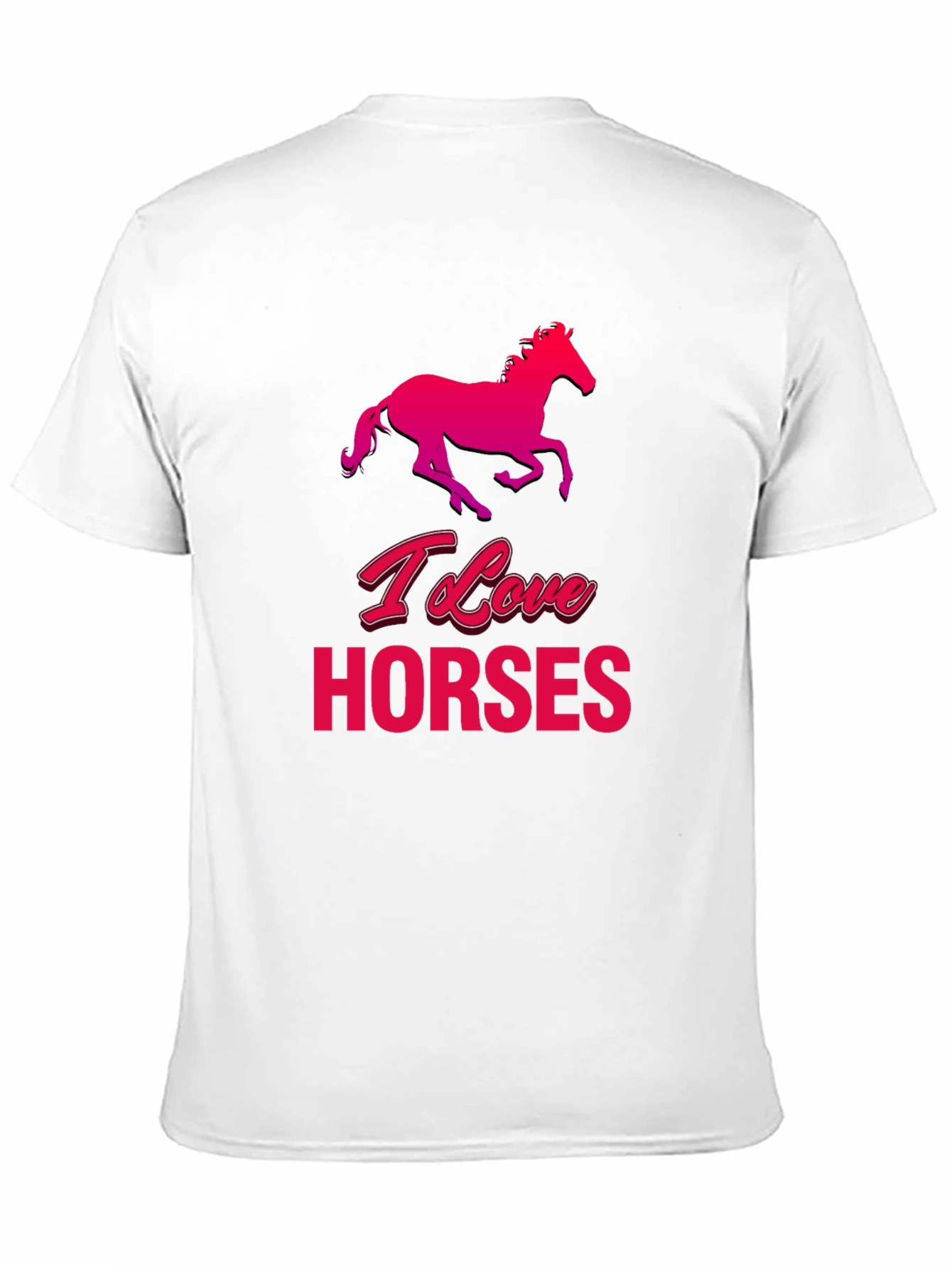 I Love Horses Graphic T-Shirt