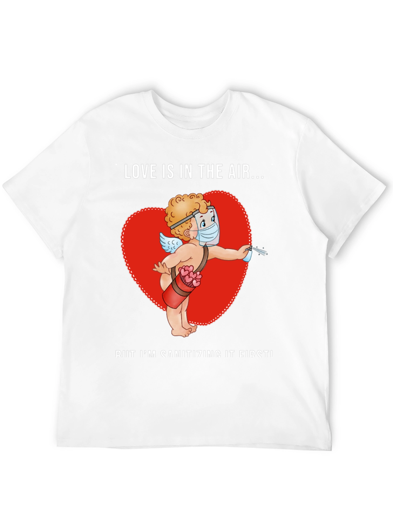 Sanitizing Cupid T-Shirt