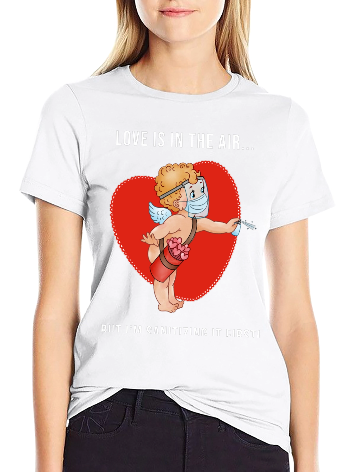 Sanitizing Cupid T-Shirt