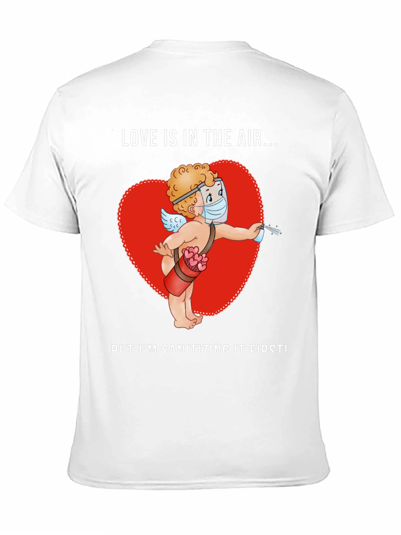 Sanitizing Cupid T-Shirt