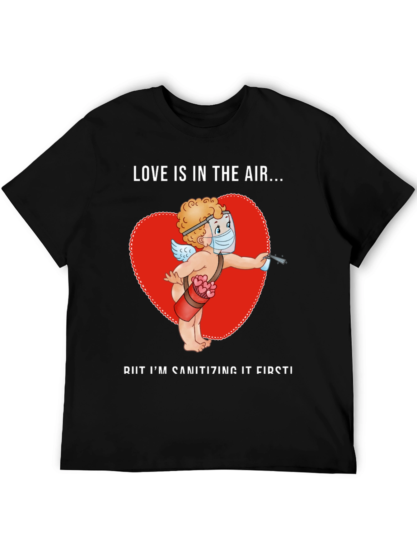 Sanitizing Cupid T-Shirt