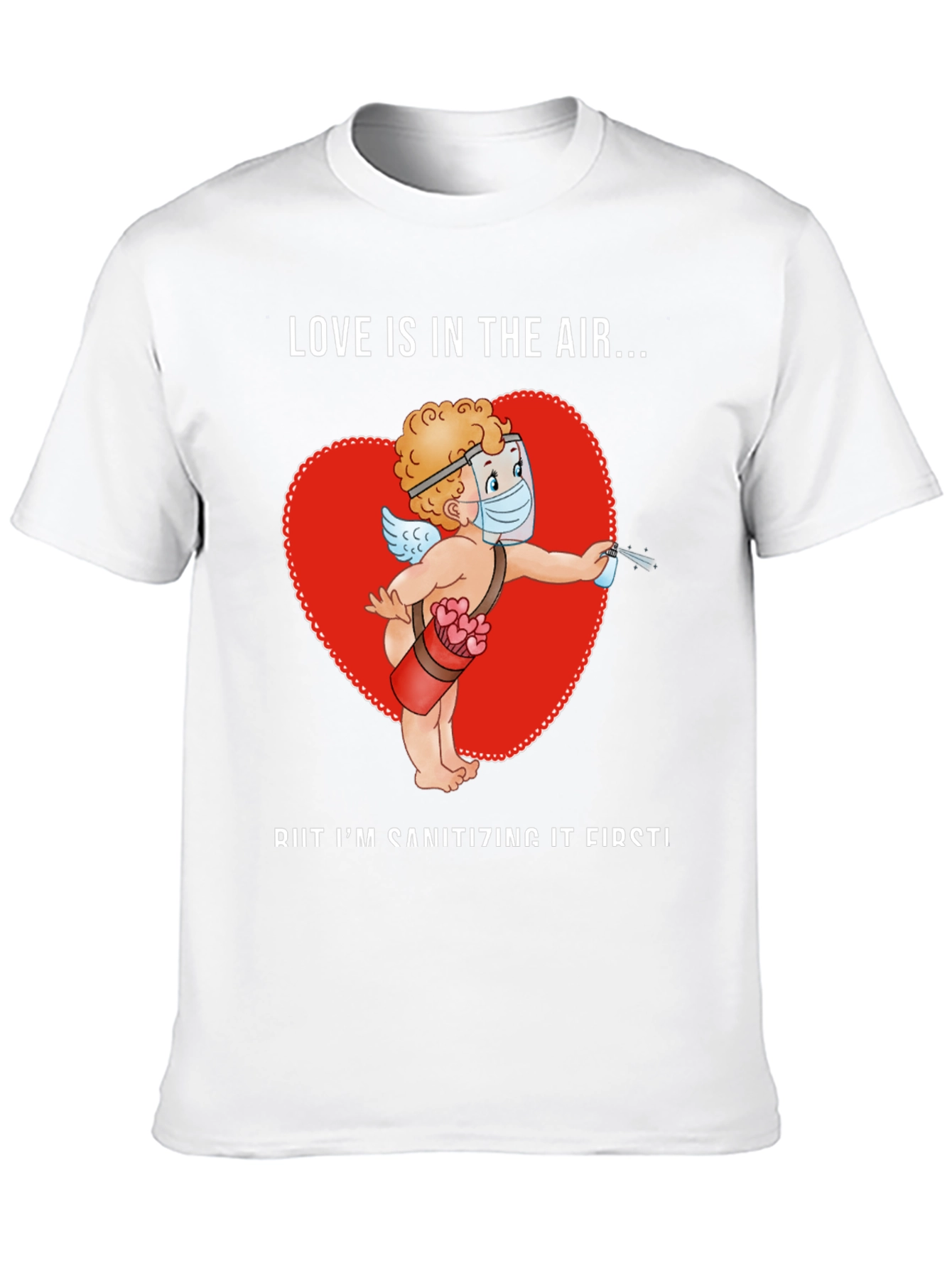 Sanitizing Cupid T-Shirt