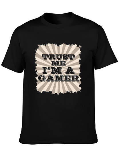 Trust Me Im A Gamer - Mens Black T-Shirt