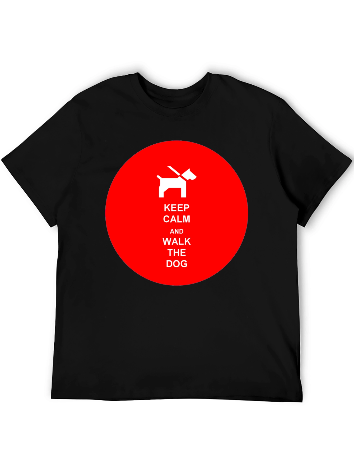 Keep Calm Walk the Dog Tee
