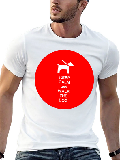 Keep Calm Walk the Dog Tee