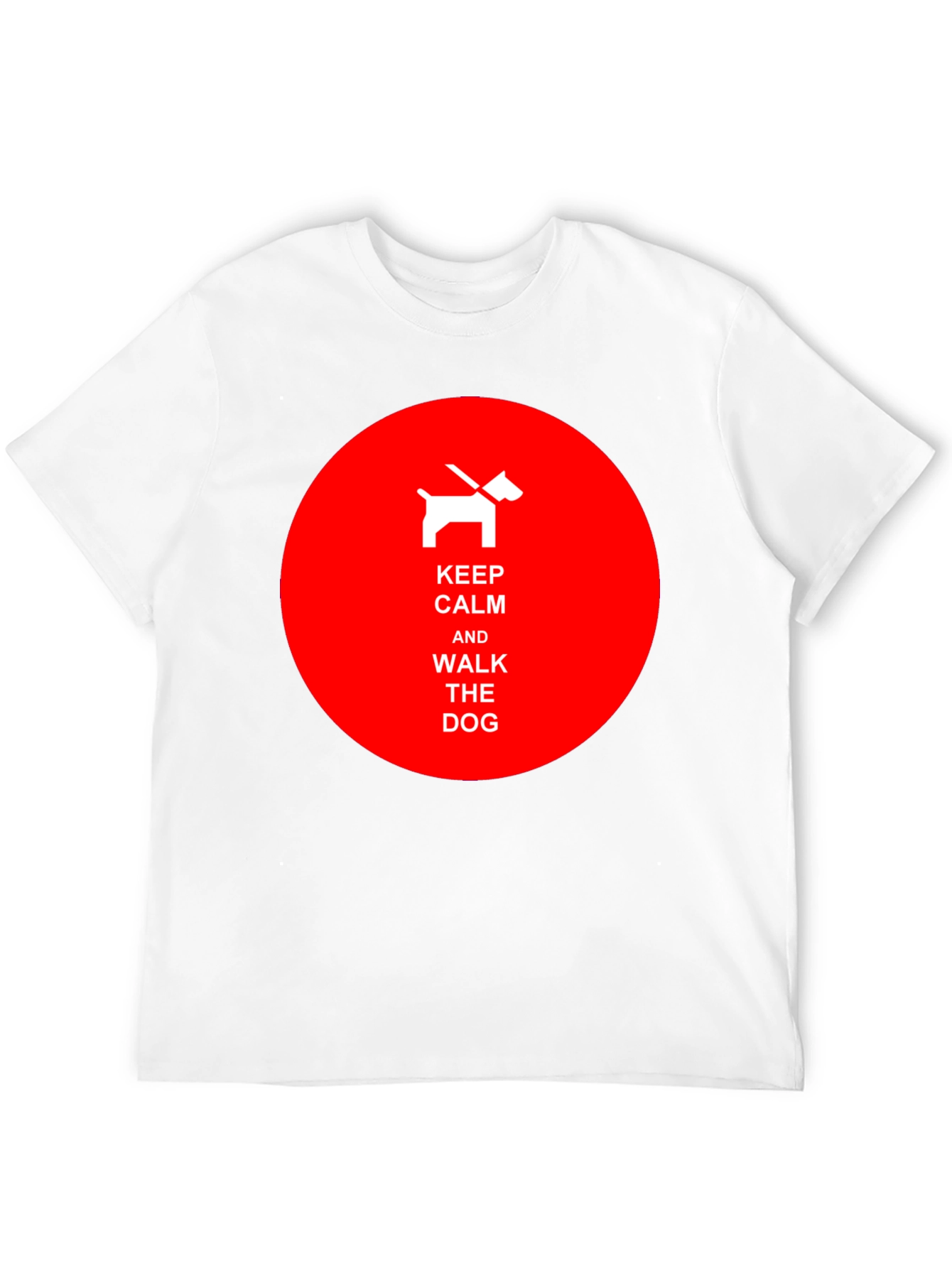 Keep Calm Walk the Dog Tee