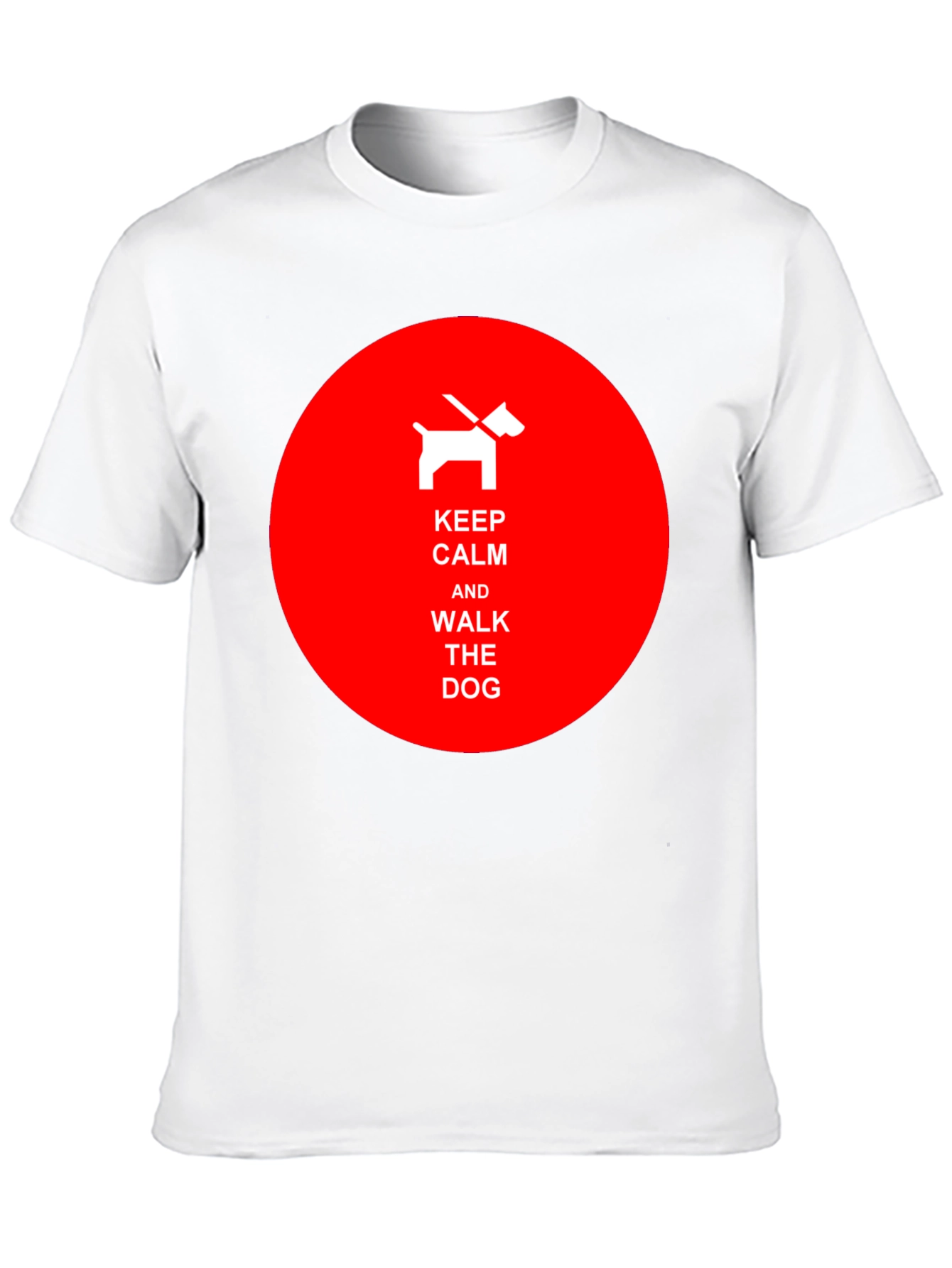 Keep Calm Walk the Dog Tee