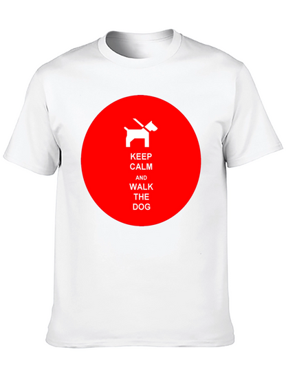Keep Calm Walk the Dog Tee