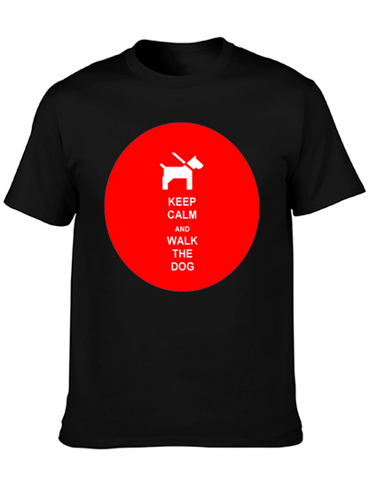 Keep Calm Walk the Dog Tee