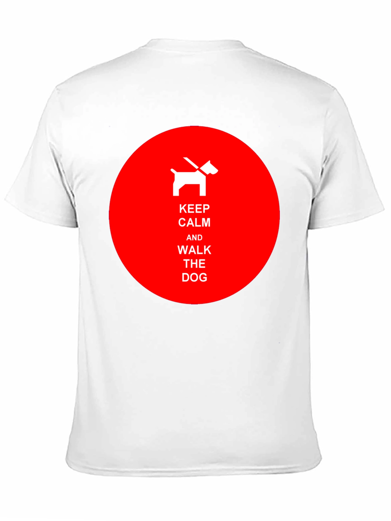 Keep Calm Walk the Dog Tee