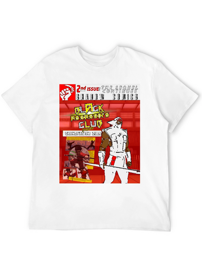 Black Assassins Club Comic Book T-Shirt
