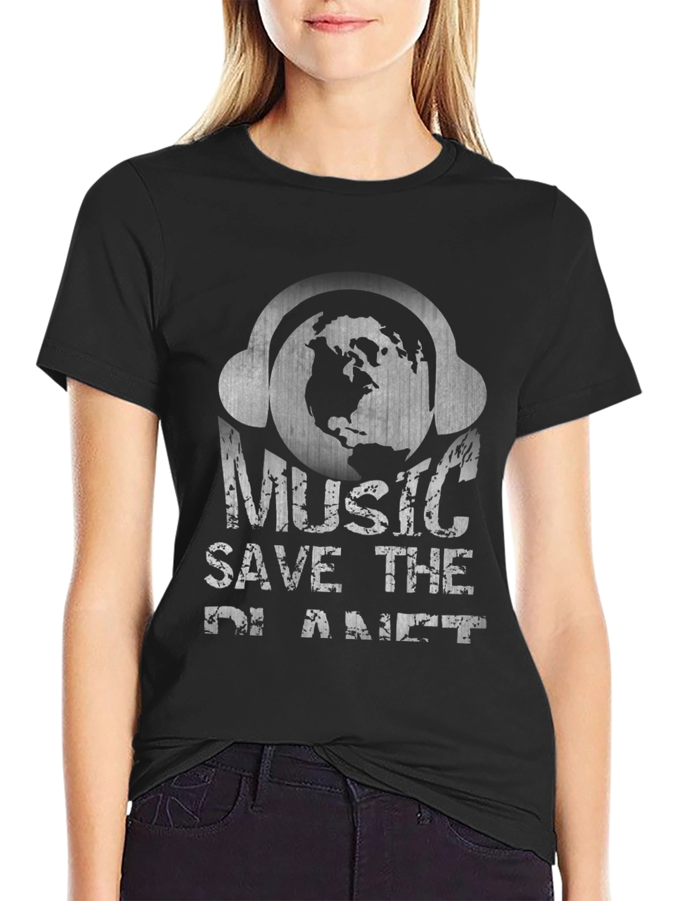 Music Saves the Planet Graphic Tee
