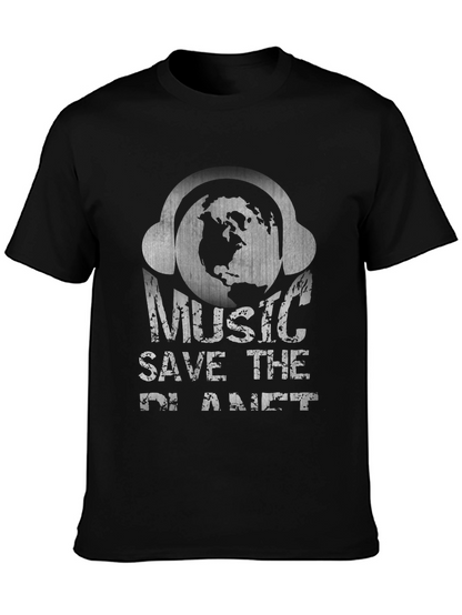 Music Saves the Planet Graphic Tee