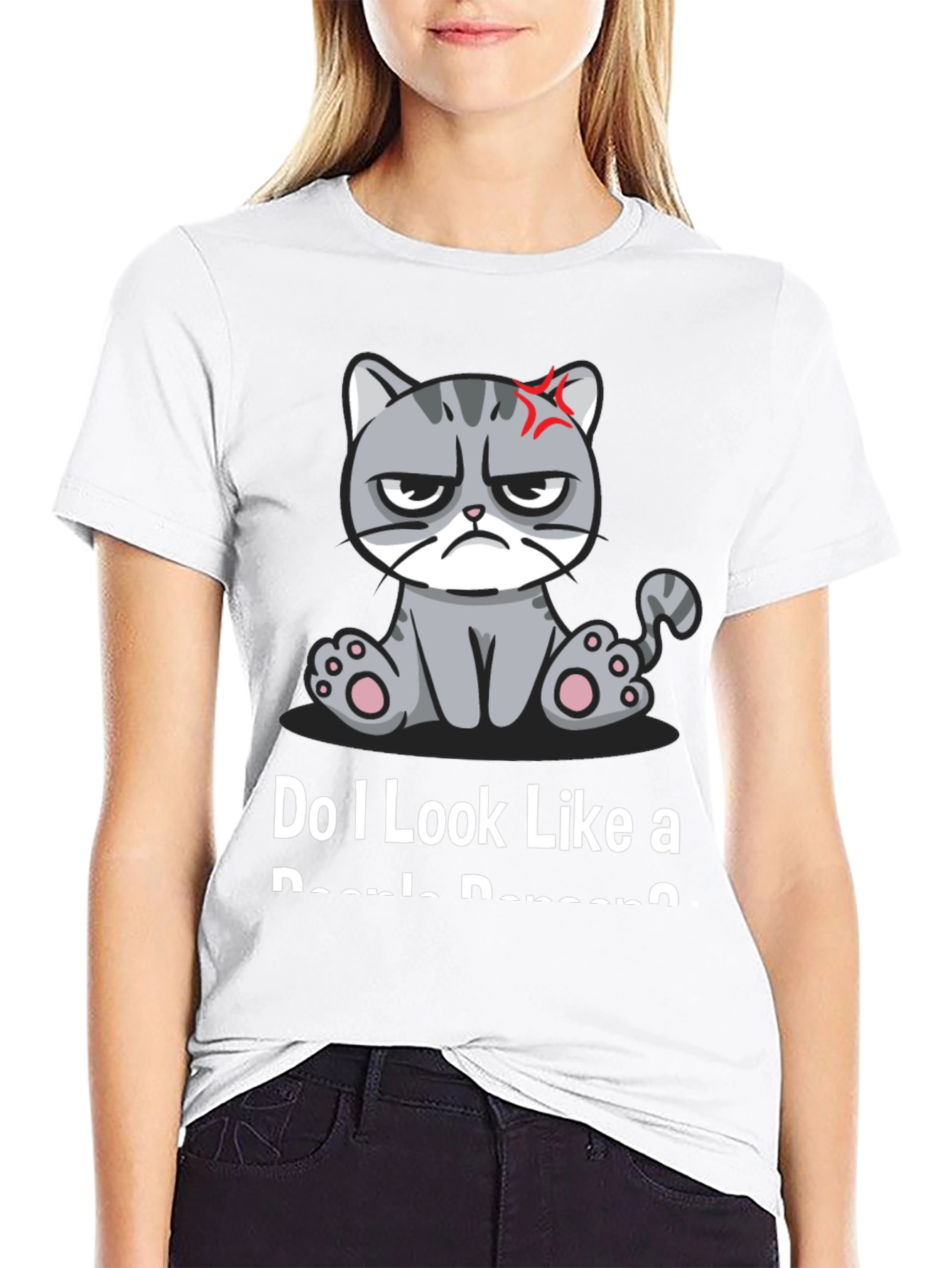 Grumpy Cat T-Shirt - Not a People Person