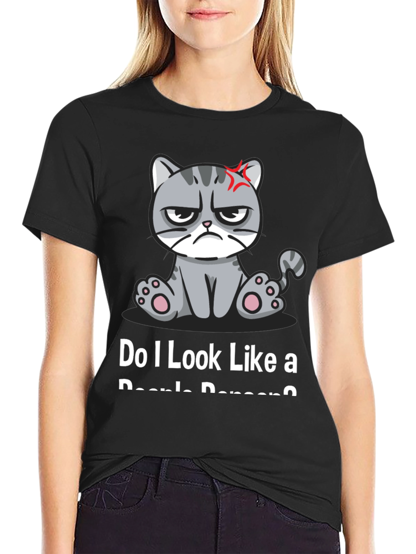 Grumpy Cat T-Shirt - Not a People Person