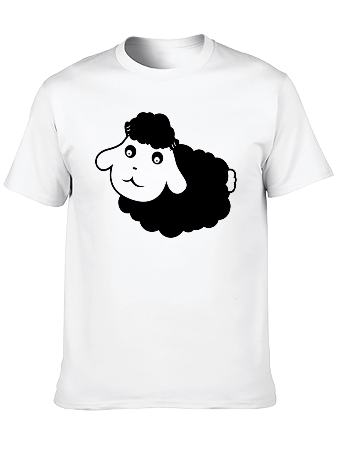 Black Sheep Graphic Tee - Soft Cotton Blend