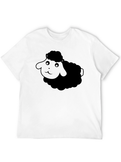 Black Sheep Graphic Tee - Soft Cotton Blend