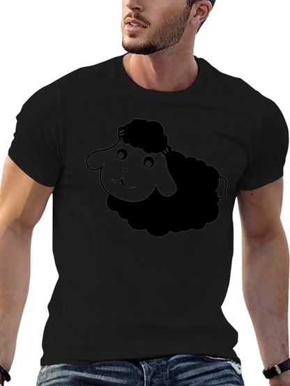 Black Sheep Graphic Tee - Soft Cotton Blend