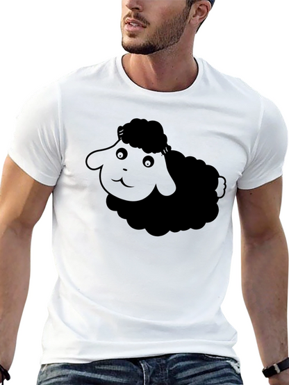 Black Sheep Graphic Tee - Soft Cotton Blend