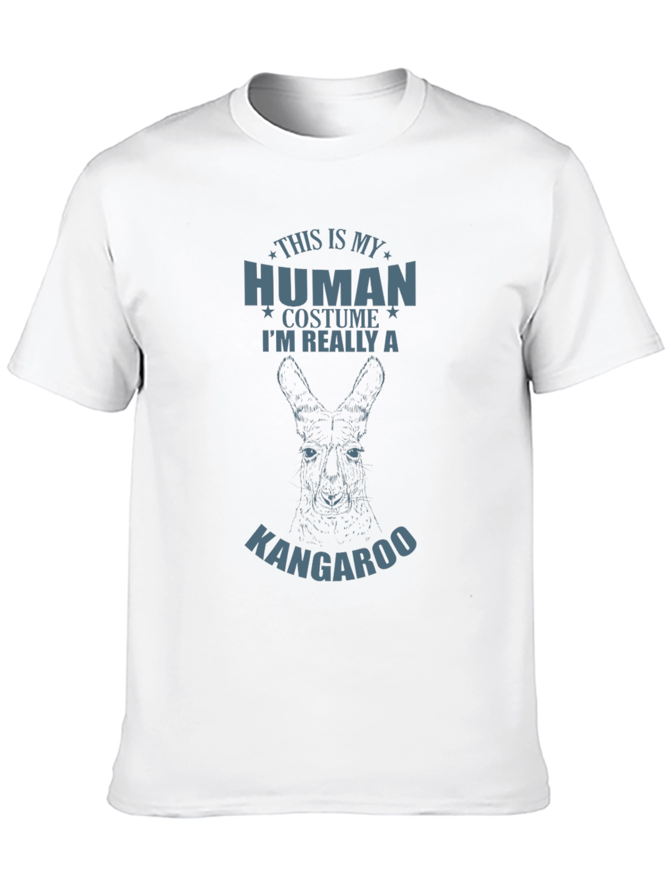 Human Costume Kangaroo Graphic Novelty Tee