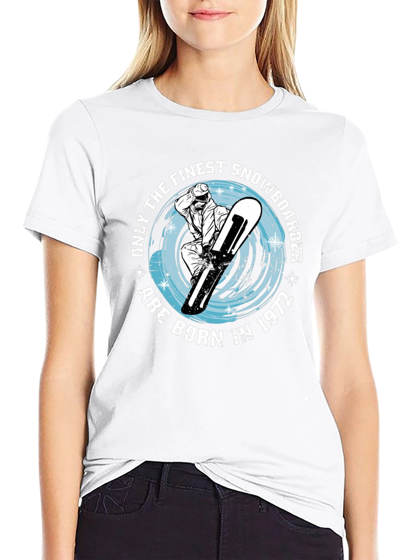 Finest Snowboarder Born in 1972 T-Shirt