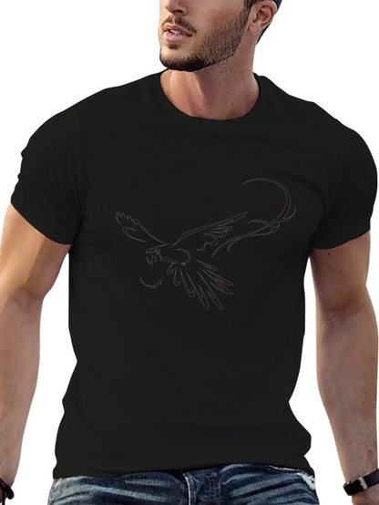 Classic Black Short Sleeve Tee - Modern Fit