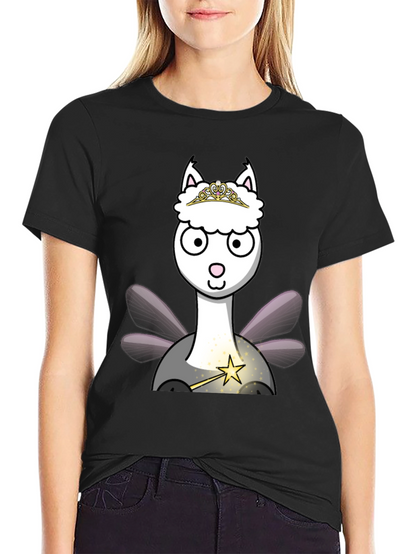 Llama Fairy T-Shirt - Whimsical & Cute