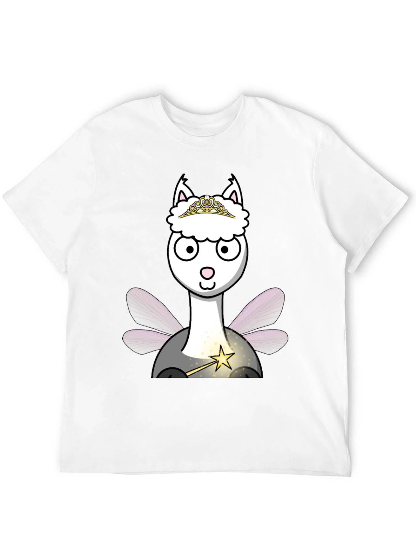 Llama Fairy T-Shirt - Whimsical & Cute