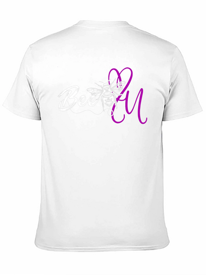 Bee You Graphic T-Shirt - Black Casual Tee