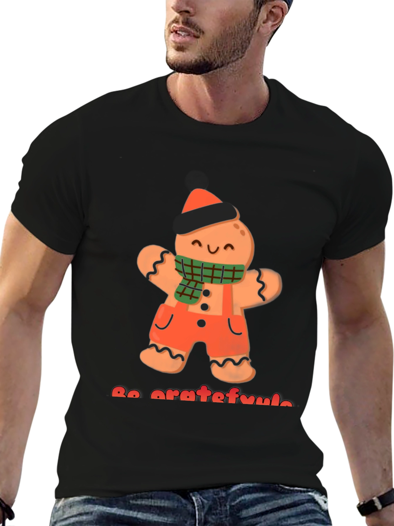 Gingerbread Man Graphic T-Shirt