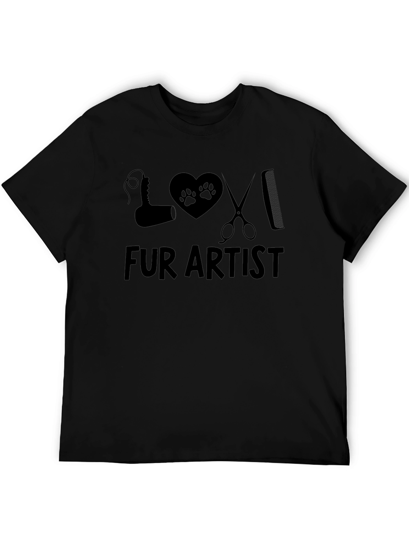 Fur Artist T-Shirt - Pet Groomer Tee