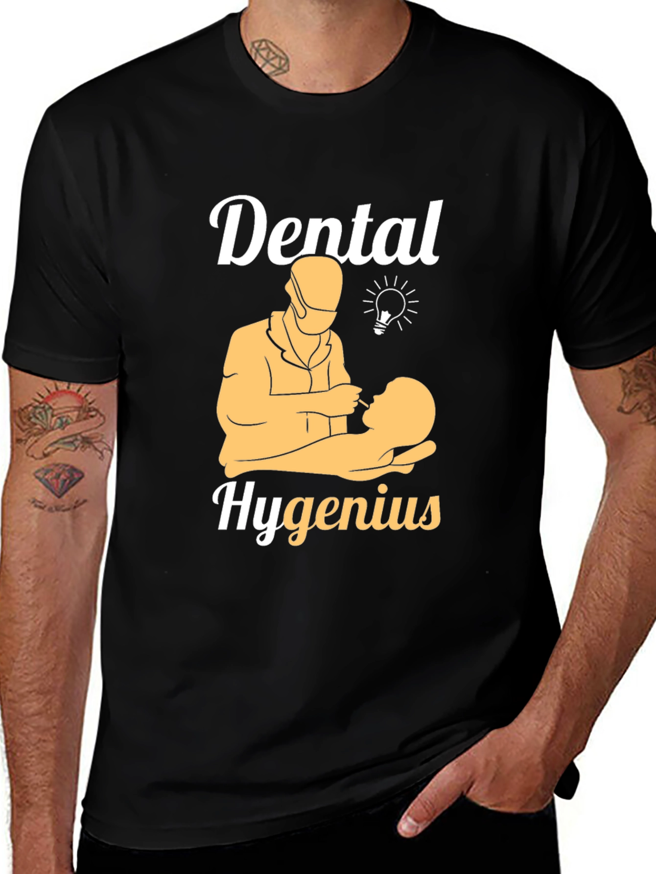 Dental Hygenius T-Shirt Dentist Humor Tee