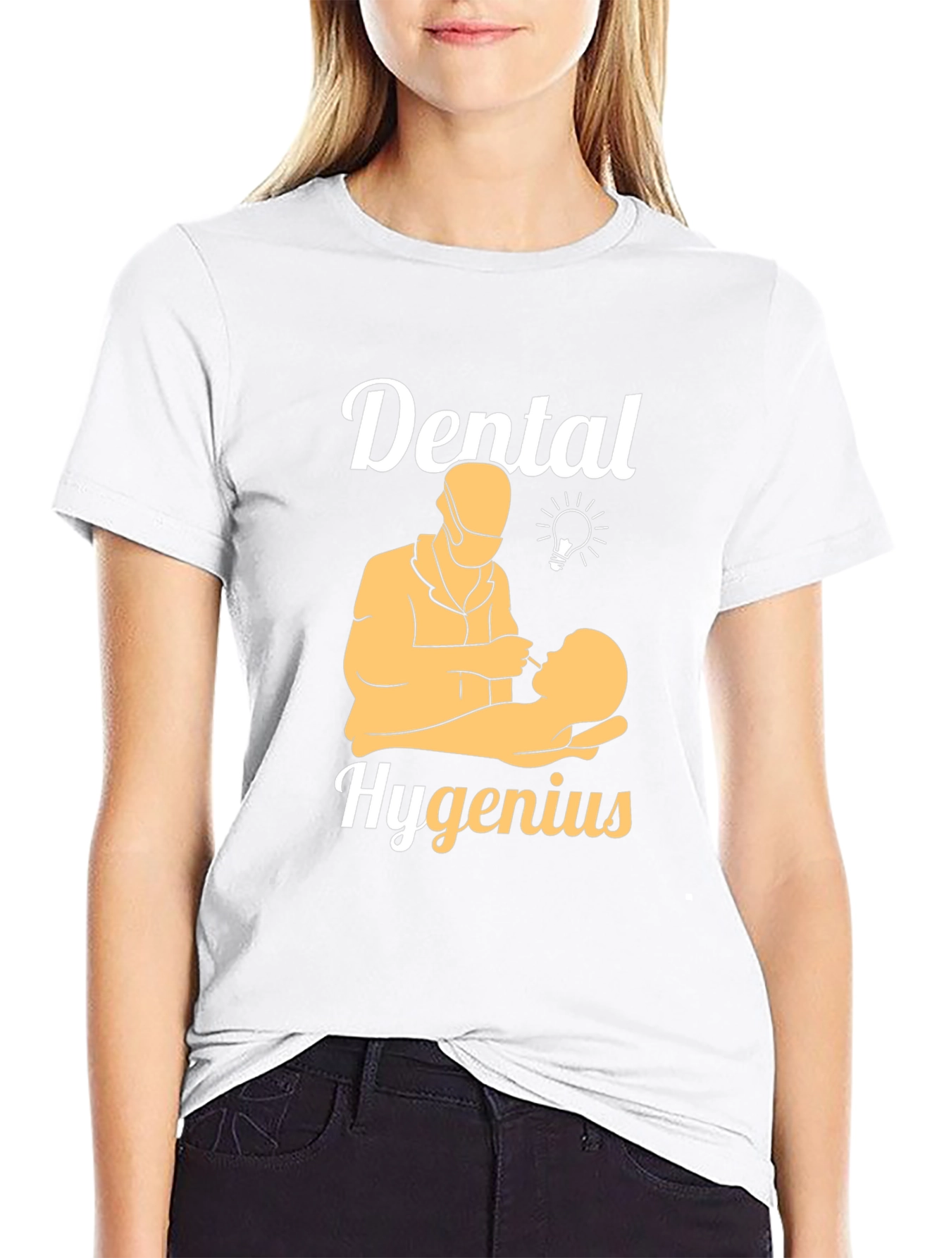 Dental Hygenius T-Shirt Dentist Humor Tee