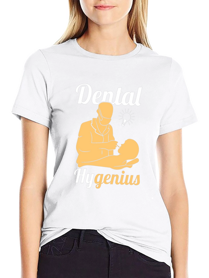 Dental Hygenius T-Shirt Dentist Humor Tee