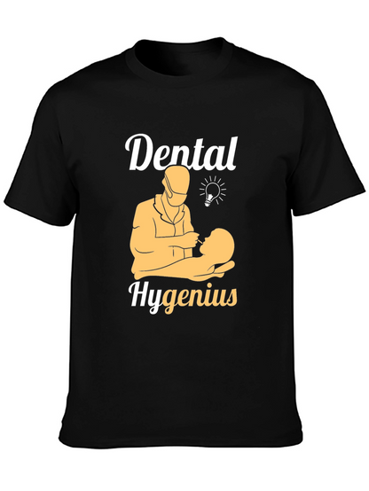 Dental Hygenius T-Shirt Dentist Humor Tee