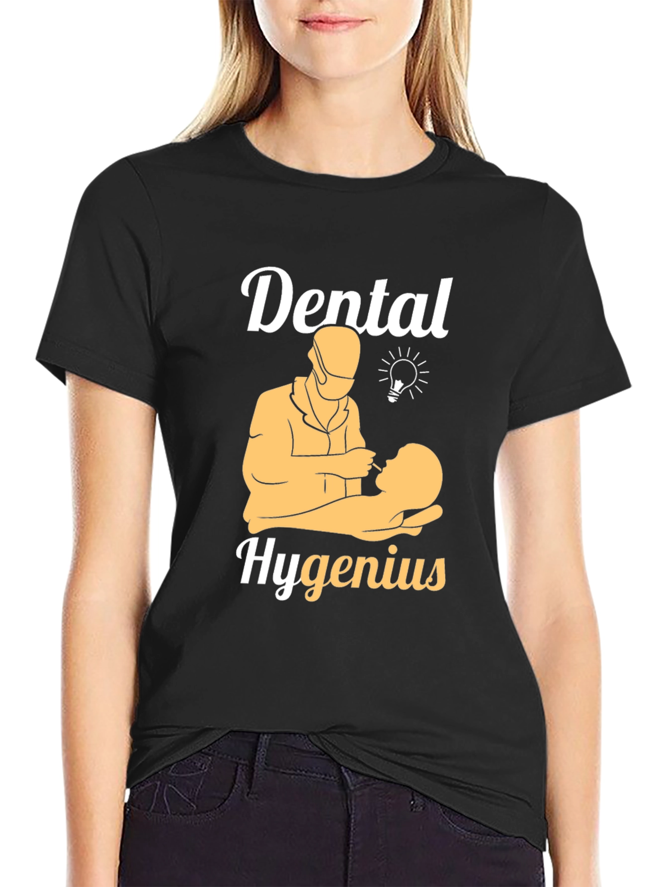 Dental Hygenius T-Shirt Dentist Humor Tee