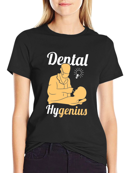 Dental Hygenius T-Shirt Dentist Humor Tee