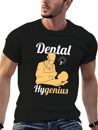 Dental Hygenius T-Shirt Dentist Humor Tee