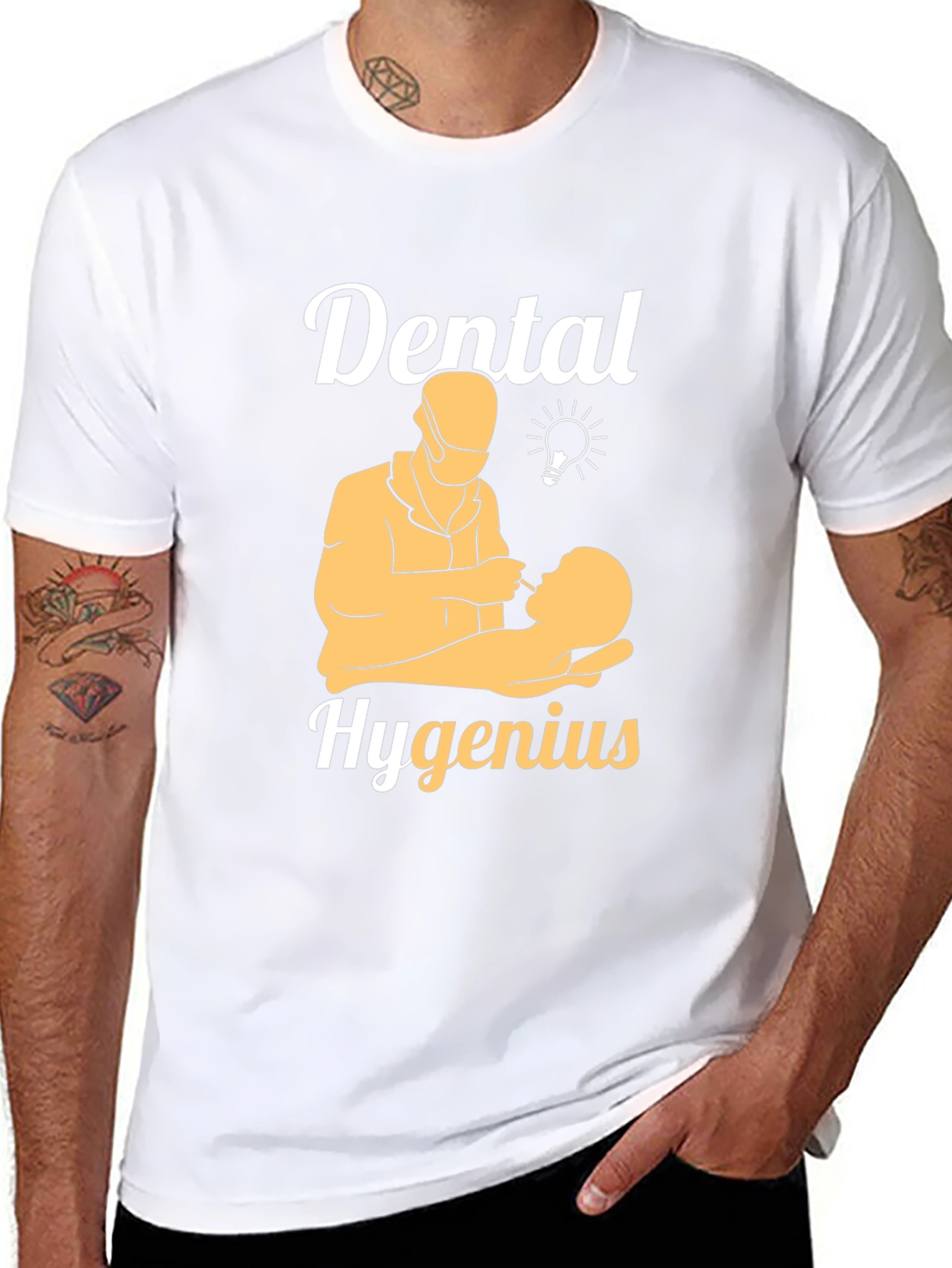 Dental Hygenius T-Shirt Dentist Humor Tee