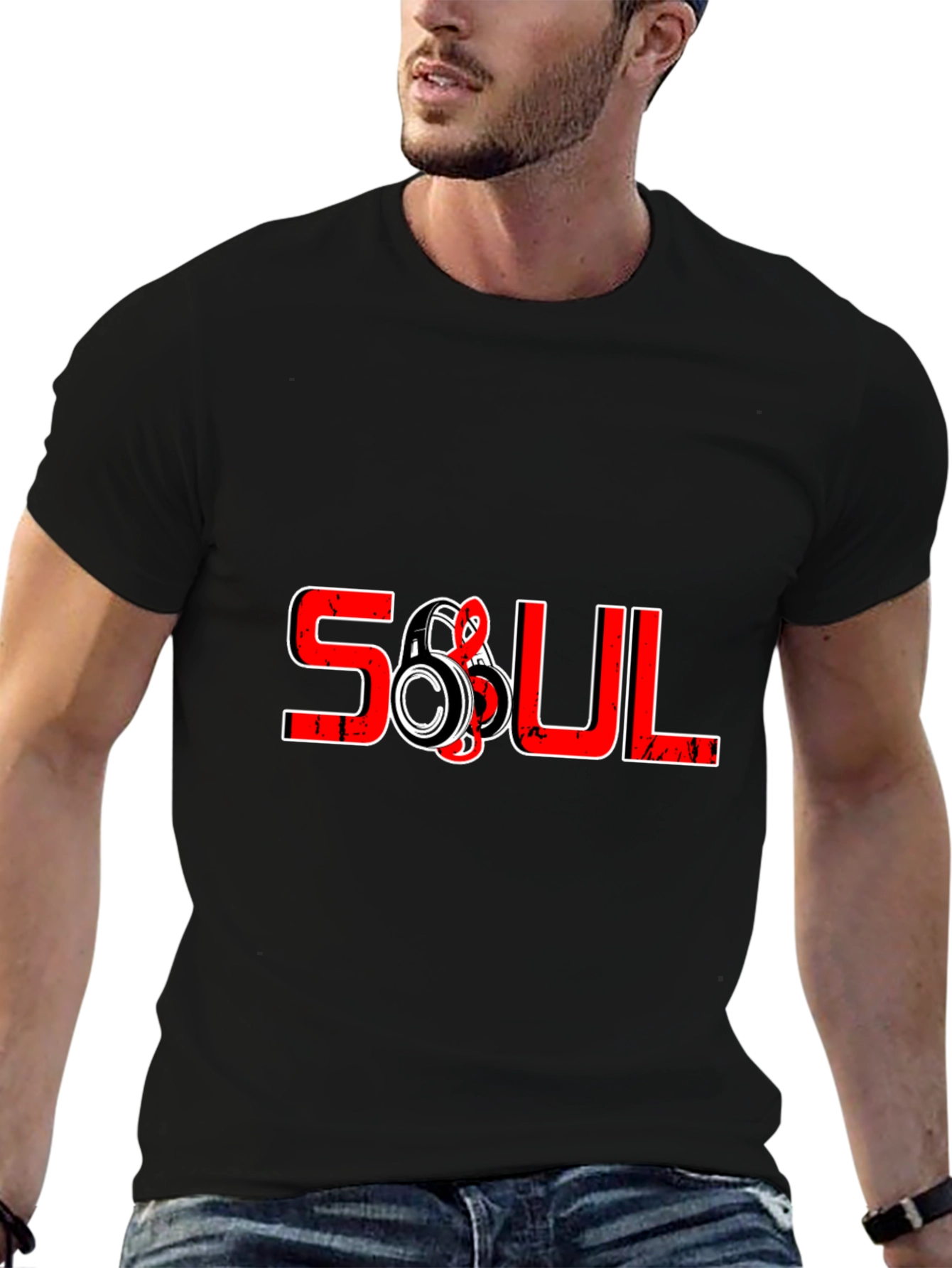 Soul Graphic Black T-Shirt