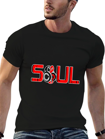 Soul Graphic Black T-Shirt