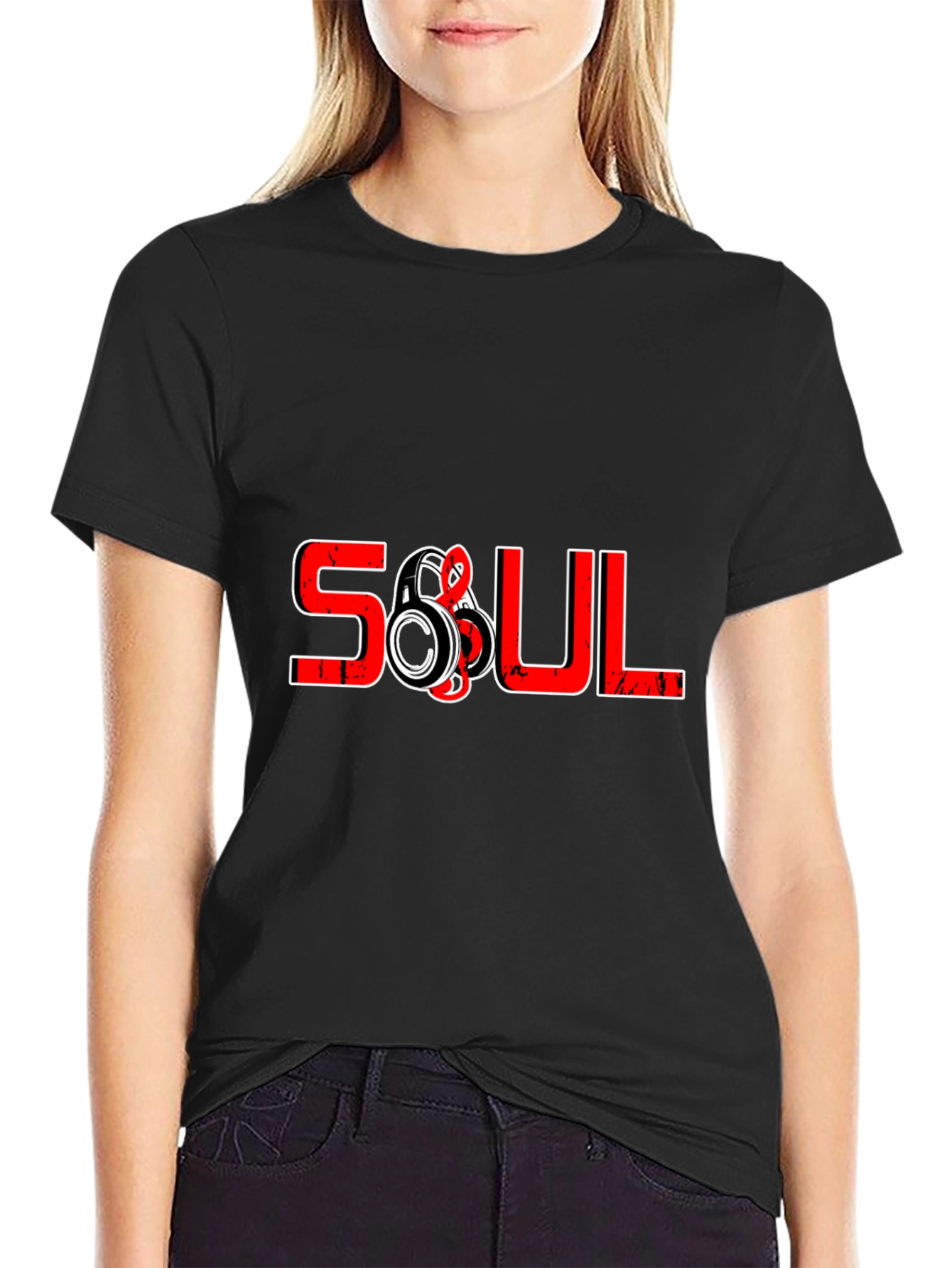 Soul Graphic Black T-Shirt