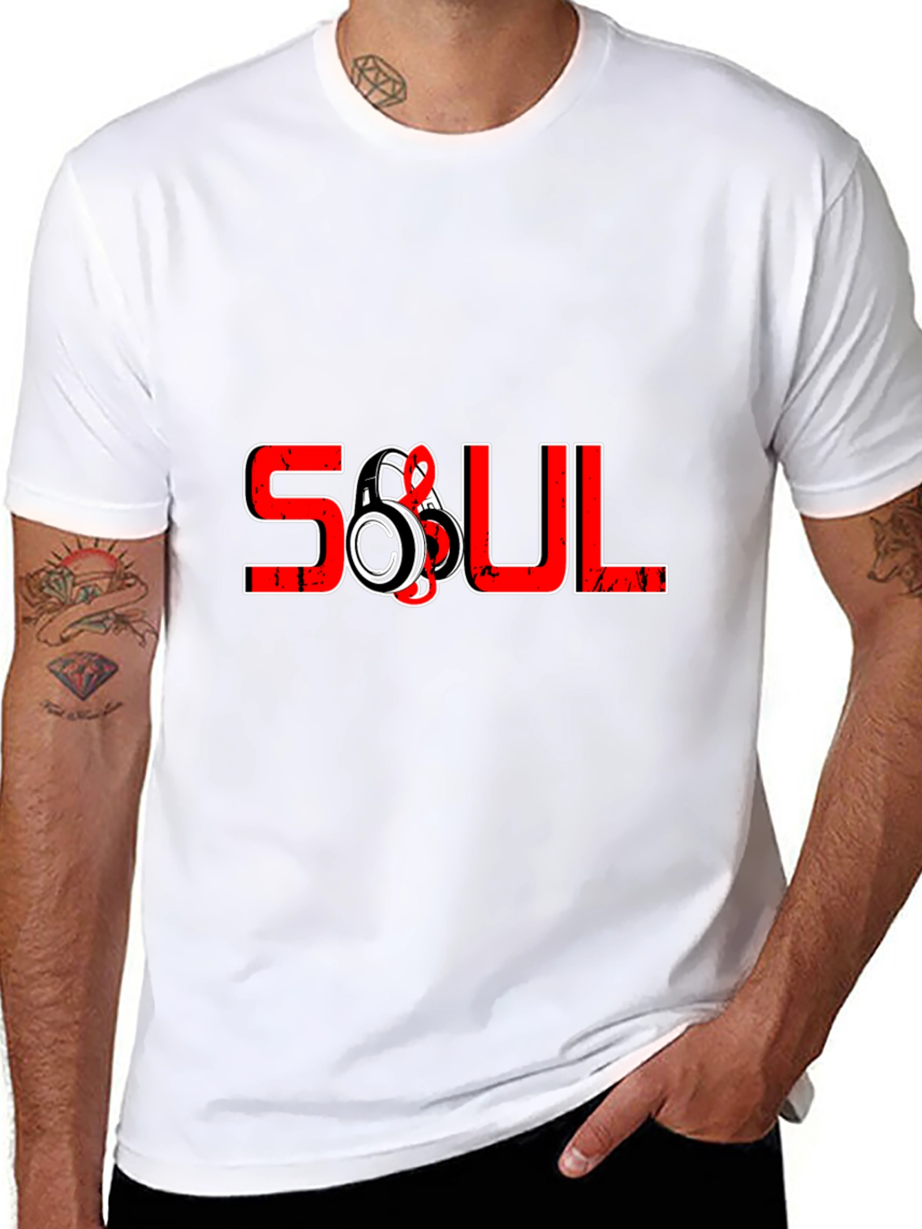 Soul Graphic Black T-Shirt