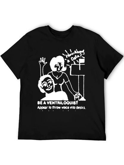 Ventriloquist Humor Graphic T-Shirt